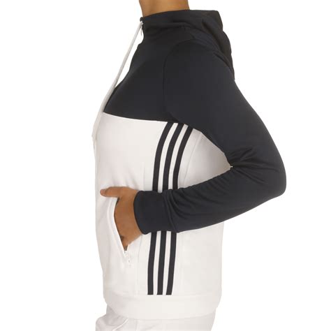 adidas T16 Trainingsjacke Damen Dunkelblau, Weiß online 